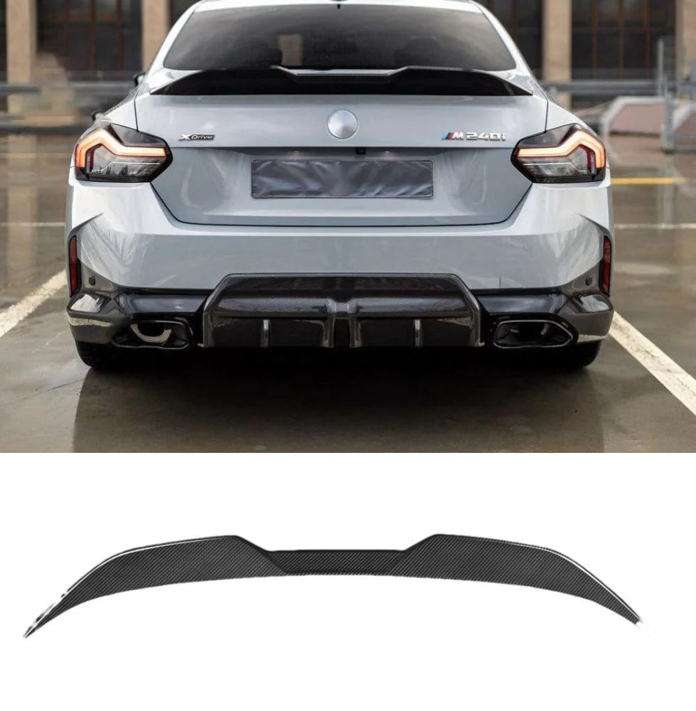 M Performance Style Carbon Fiber Rear Trunk Spoiler for G42/G87