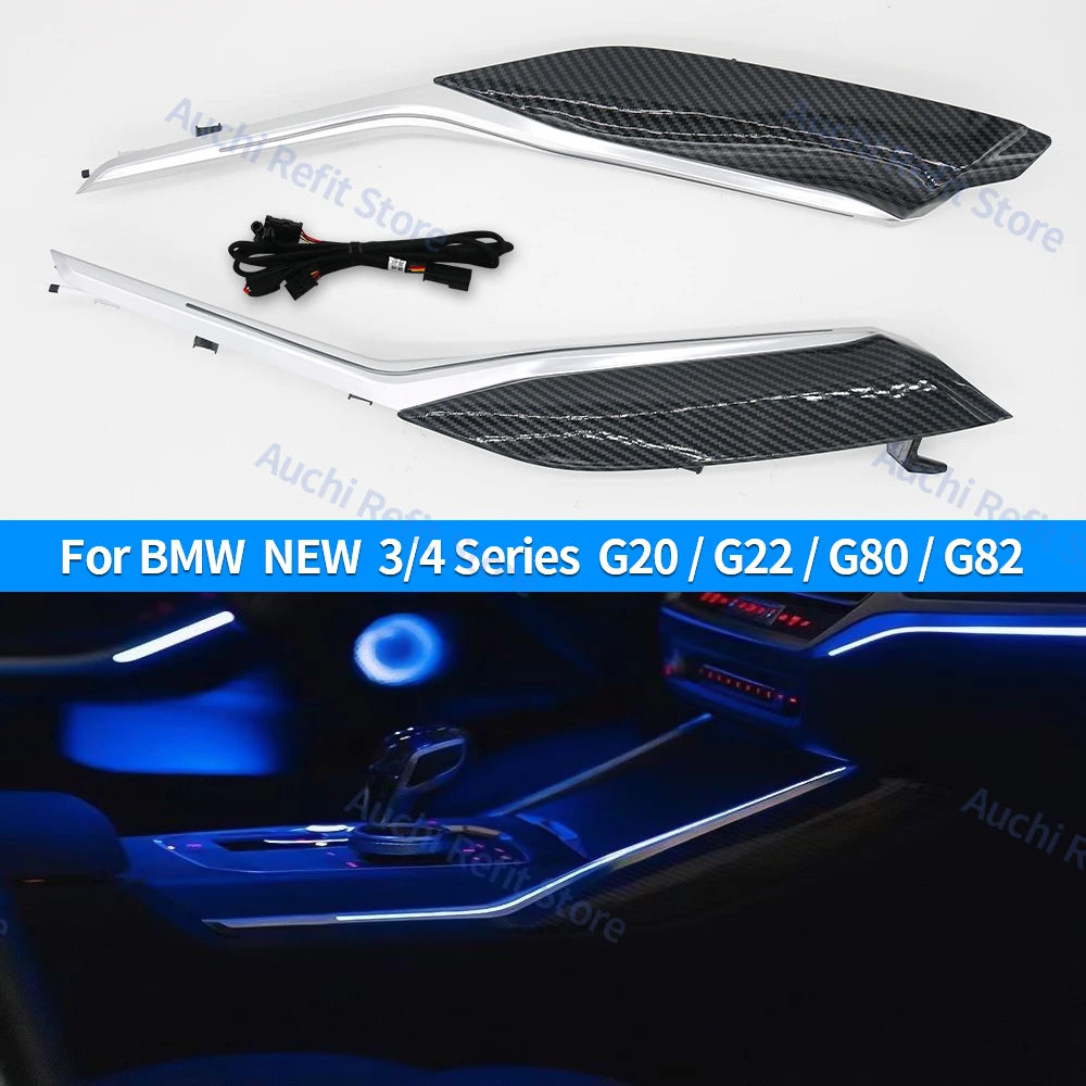 Center Console Saddle Light For BMW G20 G22 G80 G82 M3 M4 i3 i4 New 3/4 Series 11 Colors Sunroof Cup Holder Ambient Light