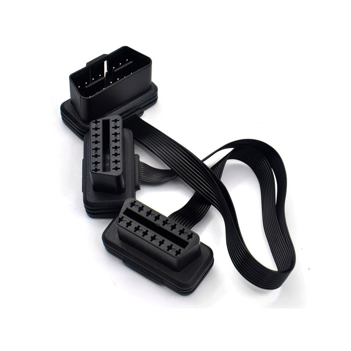 OBD2 16 Pin Connector Cable Splitter