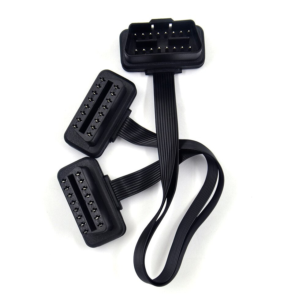 OBD2 16 Pin Connector Cable Splitter