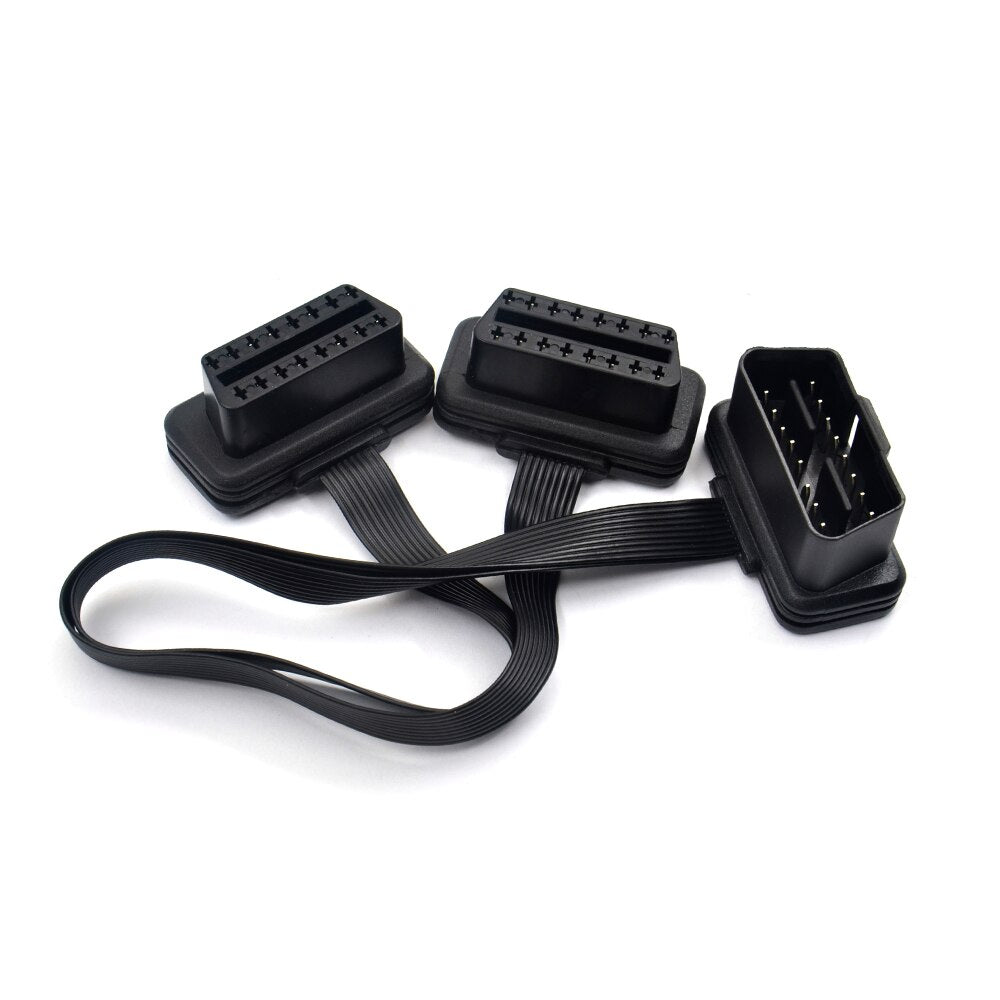 OBD2 16 Pin Connector Cable Splitter