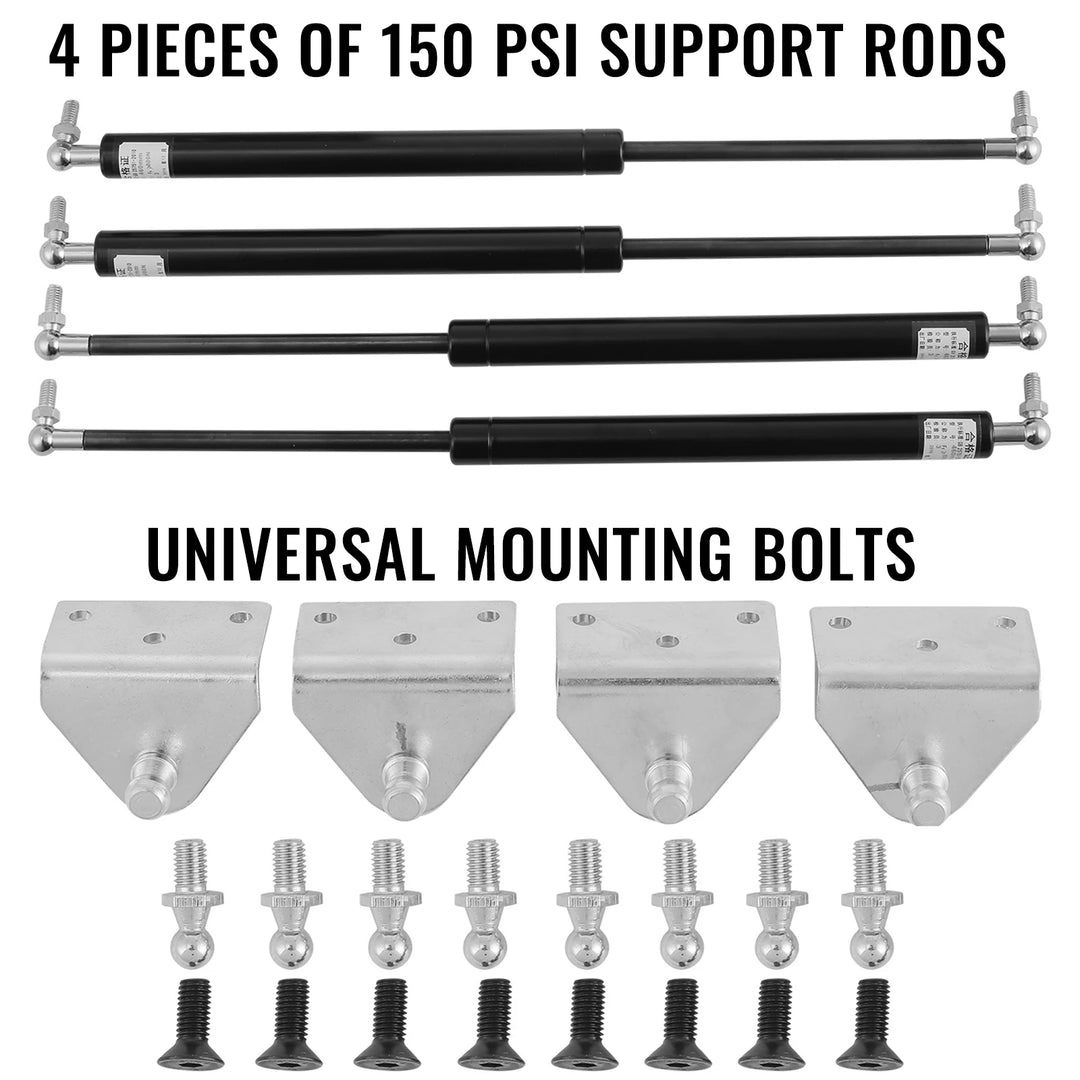 Vertical Door Hinges Bolt Kit Adjustable 90 Degrees Compatible with BMW