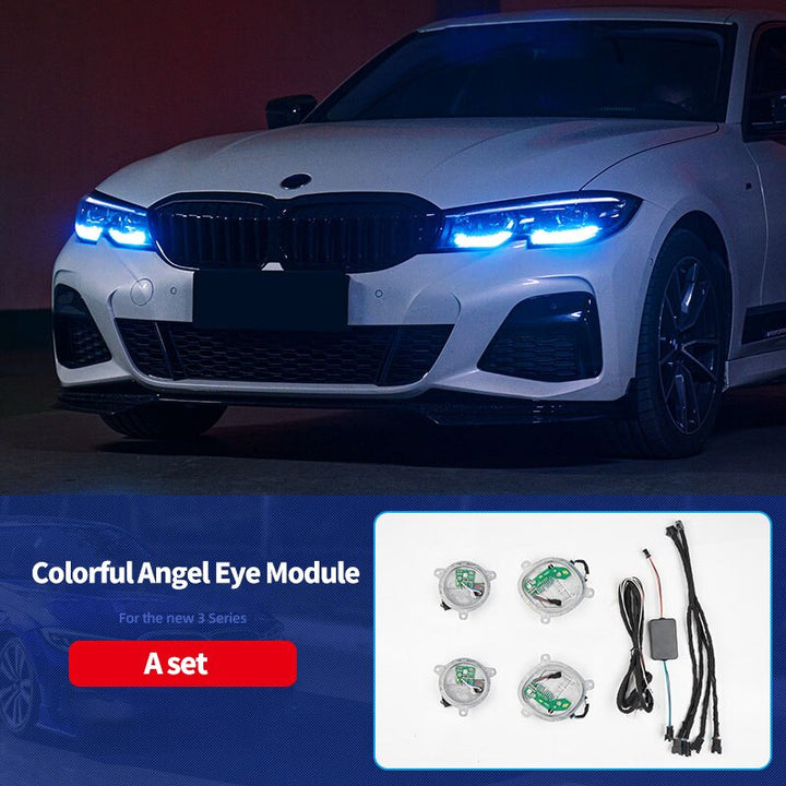 BMW 3 series multi-color LED daytime running lights