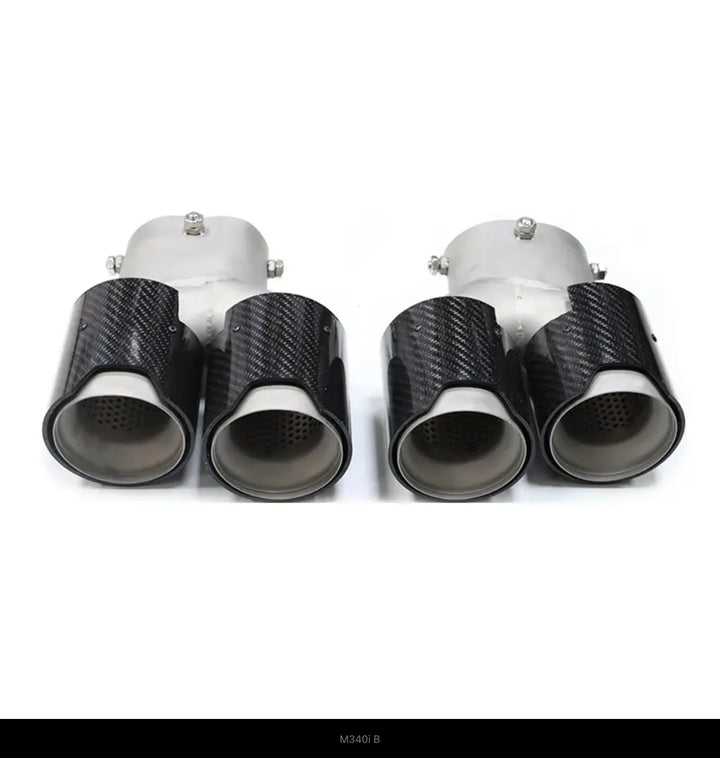 M PERFORMANCE EXHAUST TIPS 1 PAIR FOR M240I / M340I / M440I BMW G20 G21