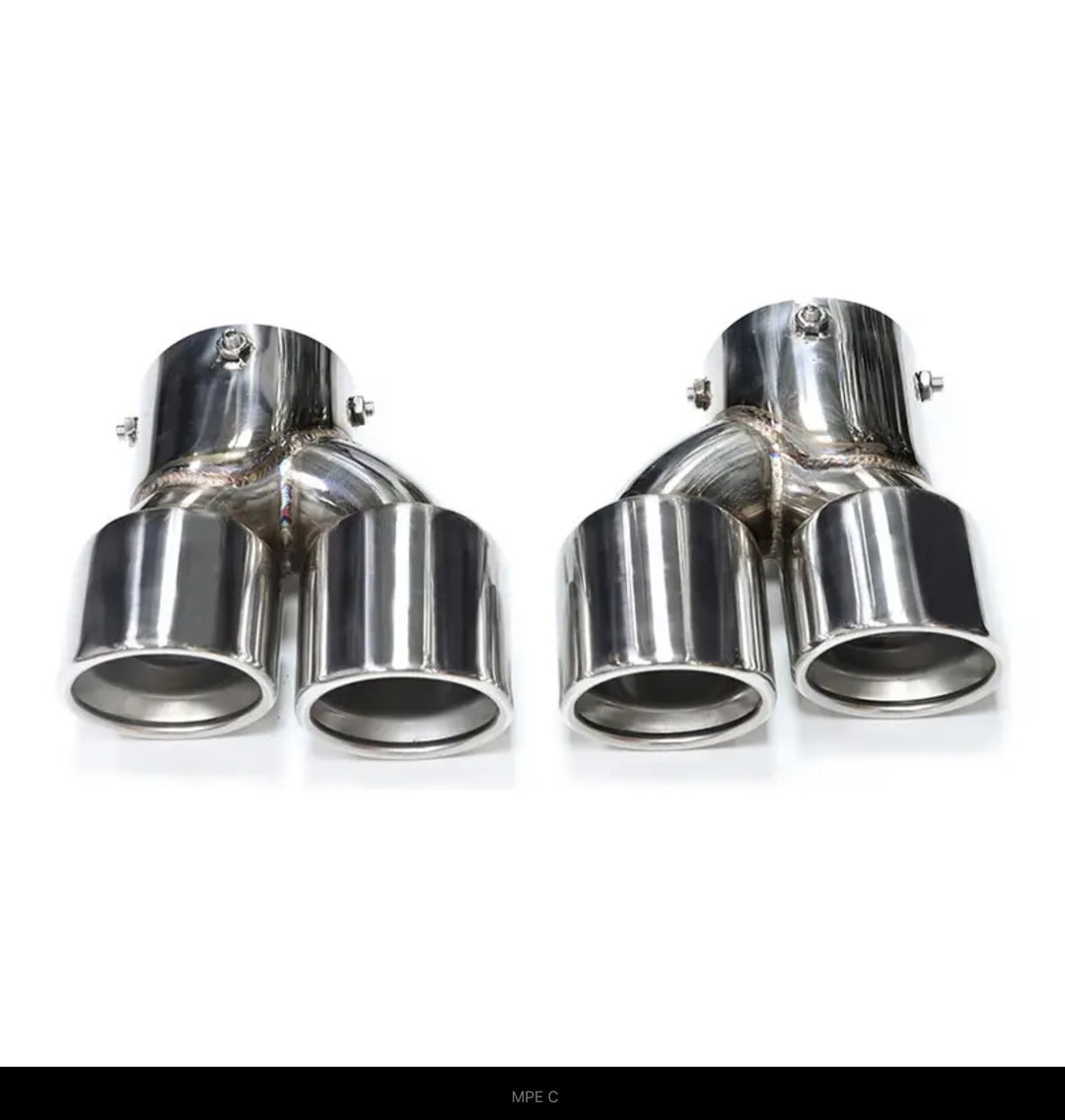 M PERFORMANCE EXHAUST TIPS 1 PAIR FOR M240I / M340I / M440I BMW G20 G21