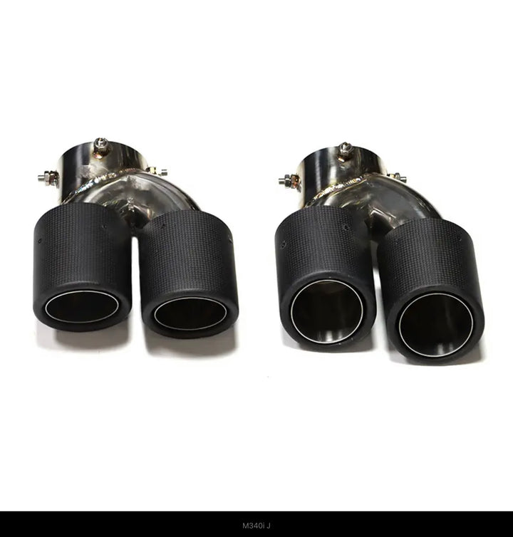 M PERFORMANCE EXHAUST TIPS 1 PAIR FOR M240I / M340I / M440I BMW G20 G21