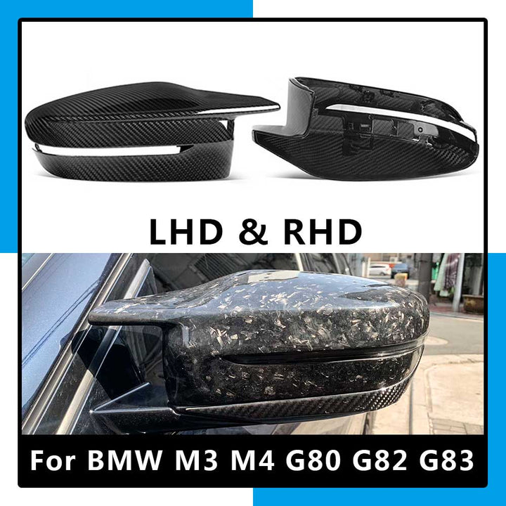 Carbon Fiber Rear View Mirror Cover