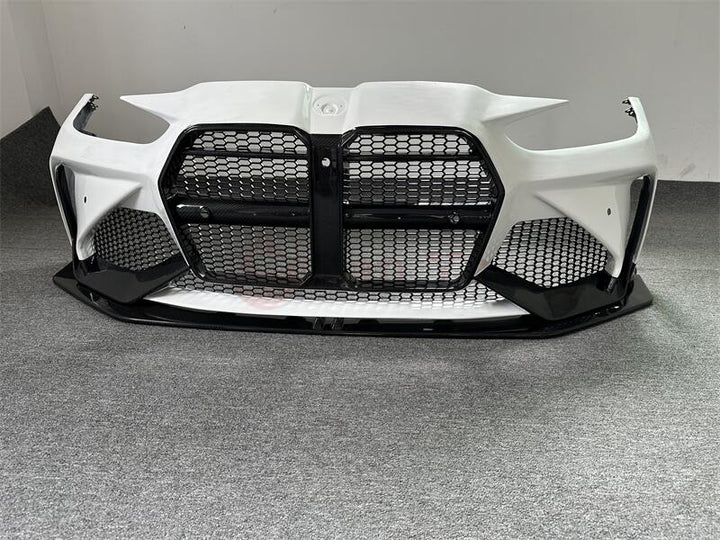 upgraded dry carbon fiber front bumper lip