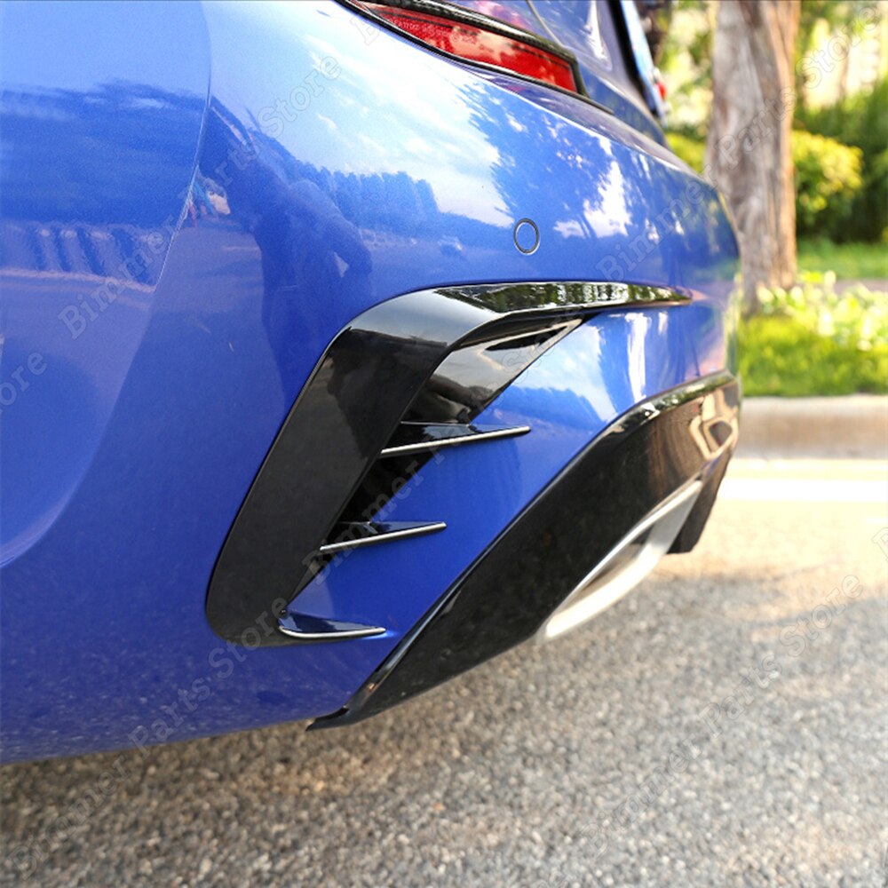 ABS Rear Bumper Canards Air Vent