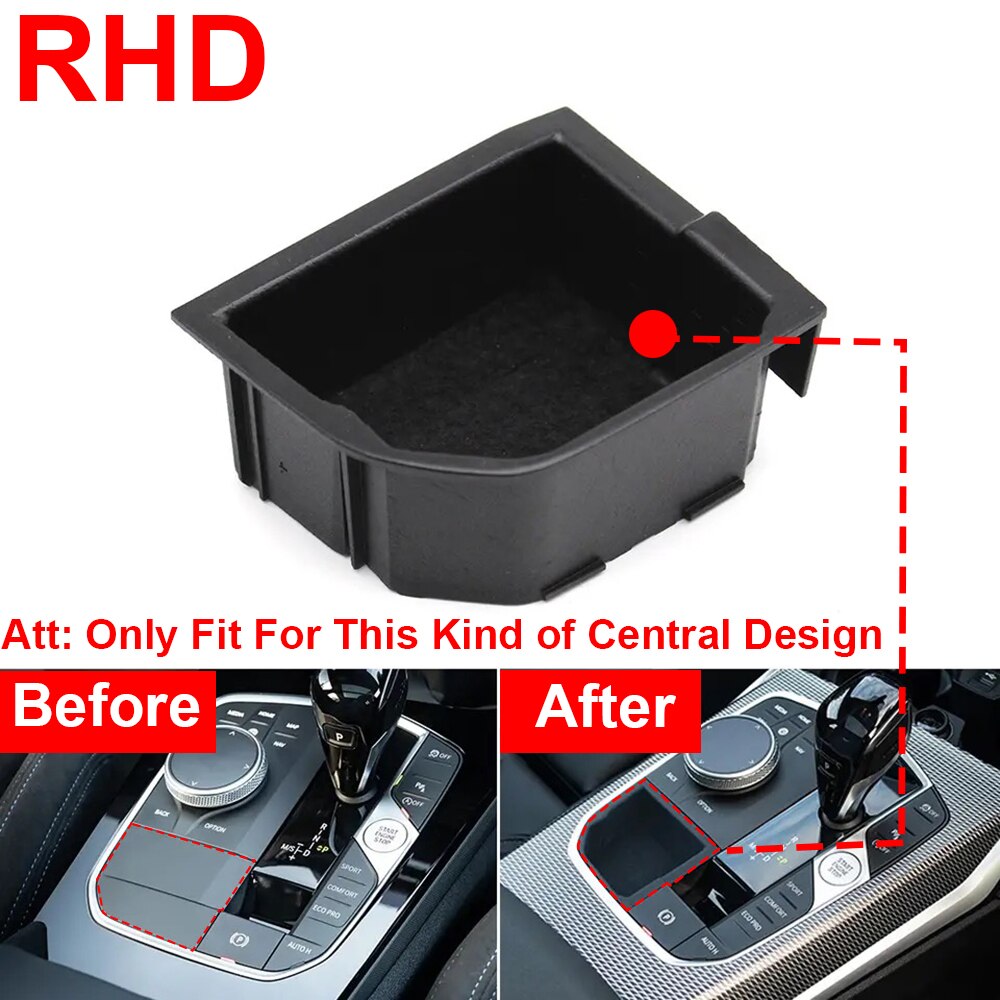 Interior Central Gear Shift Storage Box Trim