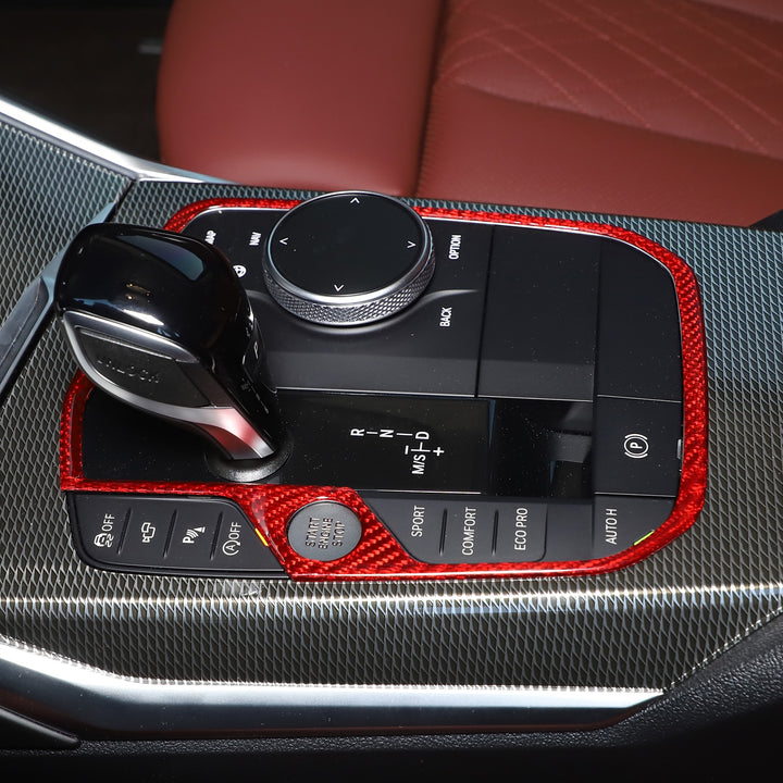 Carbon Fiber Gear Panel Cover Trim