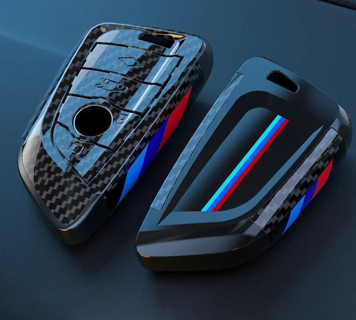 ABS Carbon Fiber Car Remote Key Case