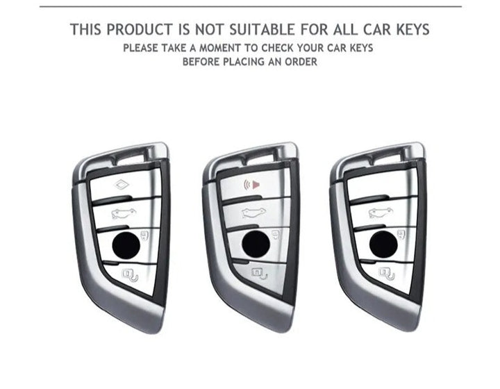 ABS Carbon Fiber Car Remote Key Case