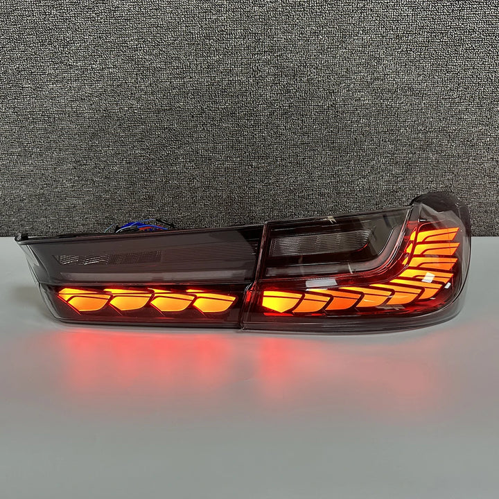 Taillights For BMW G20 G80 GTS Style Brake Lights Led Sequential Turn Signals Dynamic Animation Rear Lamps Plug Play