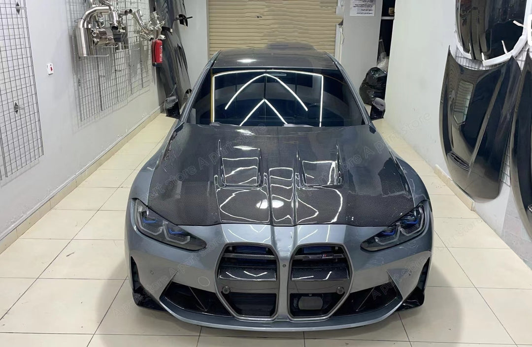 Dry Carbon Fiber Front Bumper BMW 3 4 Series