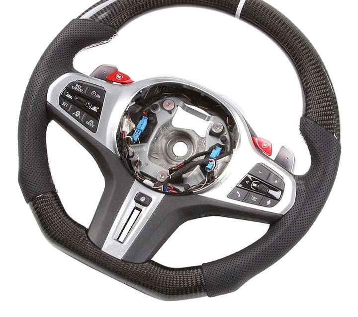 Real Carbon Fiber Steering Wheel For BMW G Series