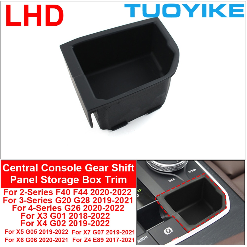 Interior Central Gear Shift Storage Box Trim