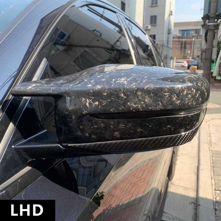 Carbon Fiber Rear View Mirror Cover