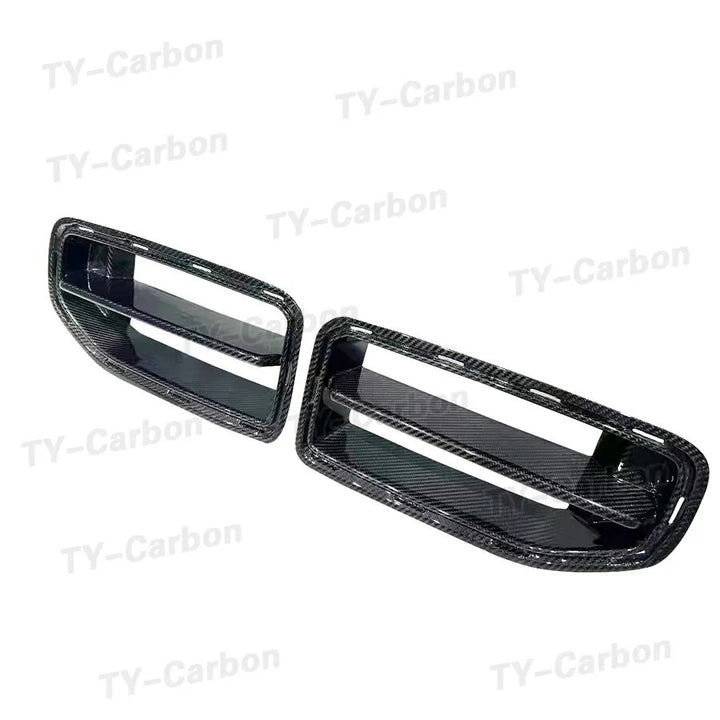 Dry Carbon Fiber Car Front Grille Bumper