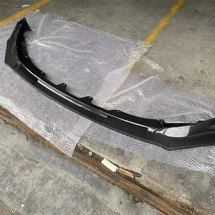 BMW G80 G82 M3 M4 2021 2022 V Style Carbon Fiber Splitter Lip