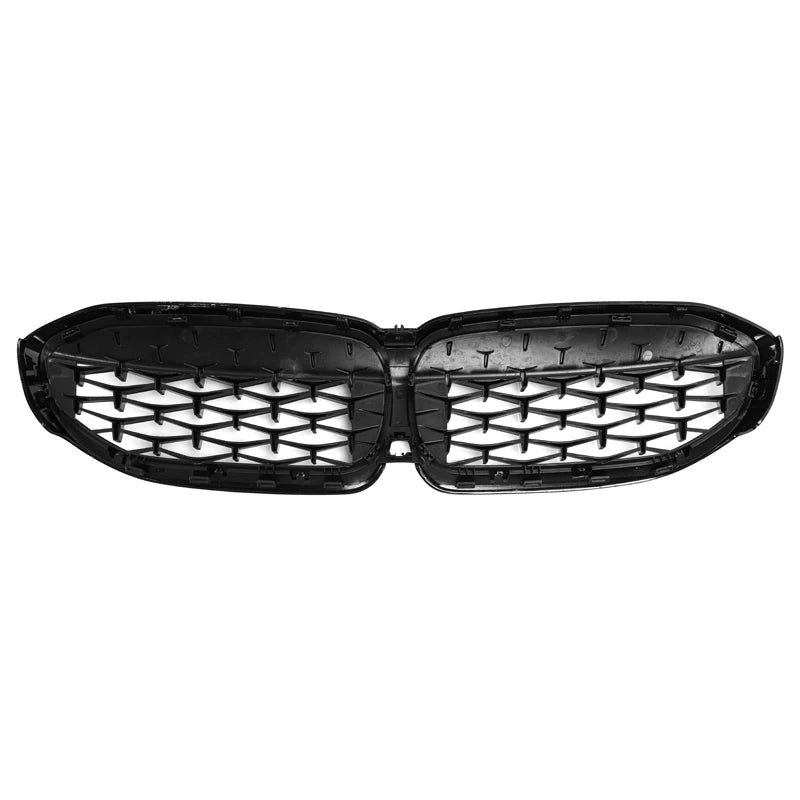 Pre Lci Car Front Kidney Diamond Style Grill Fit BMW 3 Series G20 G28 2019 Carbon Fiber Grille Pre-Lci