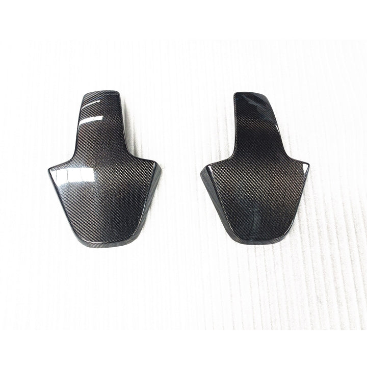 Front Seat Back Trim Cover Carbon