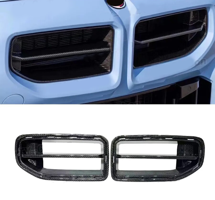 Dry Carbon Fiber Front Grille Bumper | Compatible with BMW G87