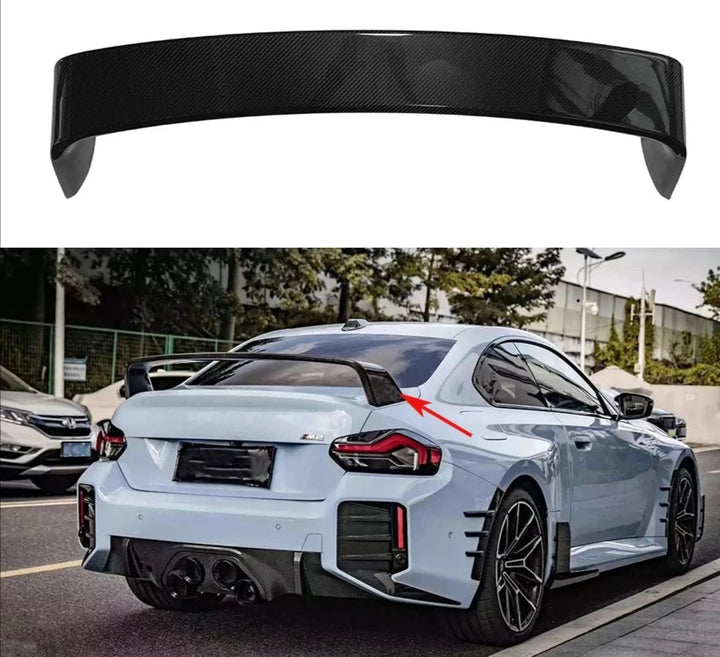 Dry Carbon Fiber Trunk Spoiler For BMW G87 M2