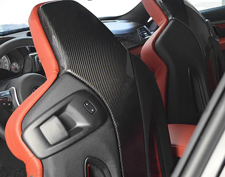 Carbon Fiber Inner Seat Back Covers Trims | Compatible with BMW (F80 F82 F83 F87)