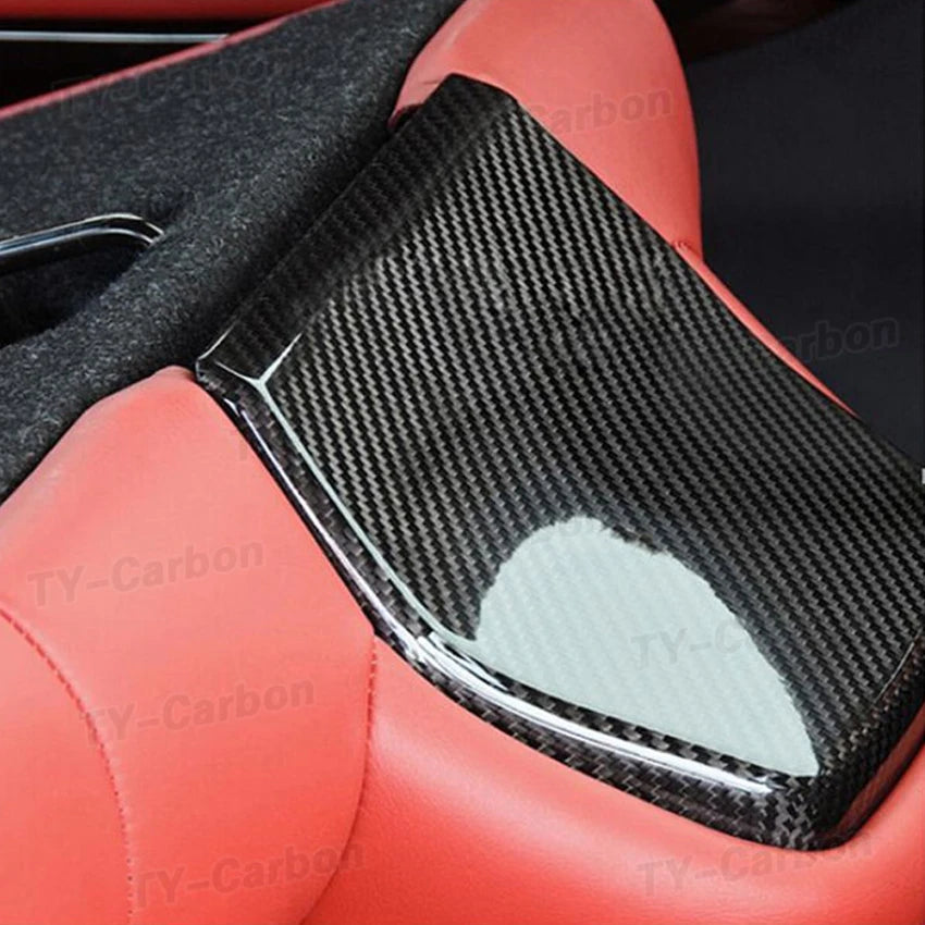 Carbon Fiber Inner Seat Back Covers Trims for BMW F80 M3 F82 F83 M4 F87 Sedan Coupe Convertible 2014 - 2019