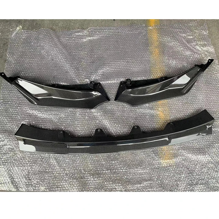 BMW G80 G82 M3 M4 2021 2022 V Style Carbon Fiber Splitter Lip