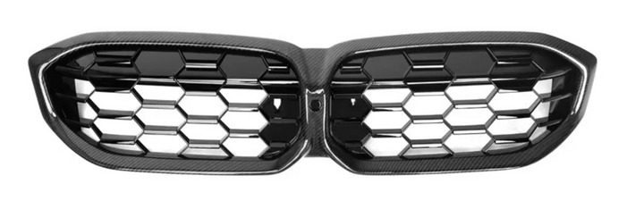 Carbon Fiber Front Kidney Grill LCI  For BMW 3 Series G20 2022- Present