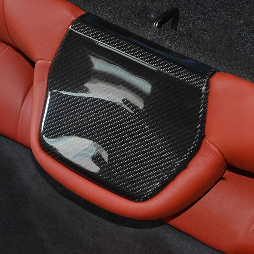 Carbon Fiber Inner Seat Back Covers Trims | Compatible with BMW (F80 F82 F83 F87)