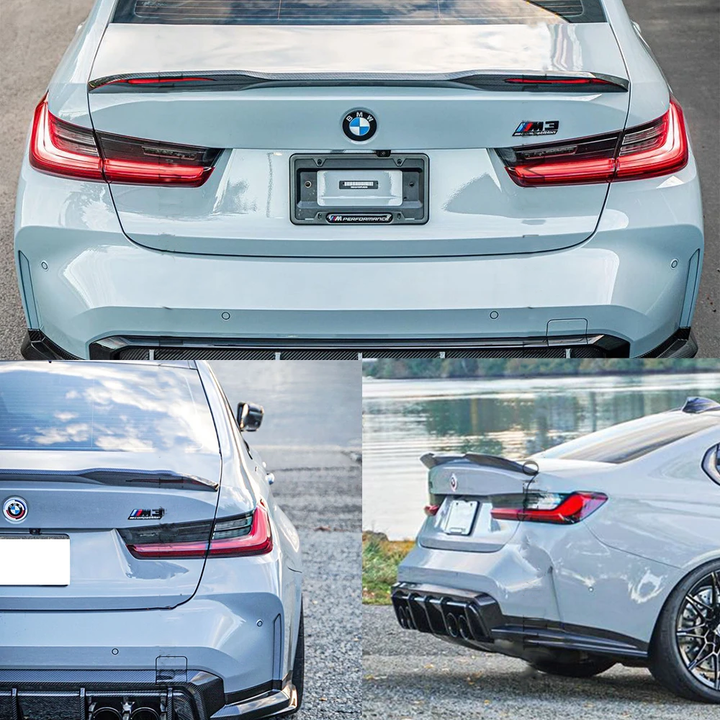 Carbon Fiber Rear Spoiler | Compatible with BMW G20 G80 2018-2023