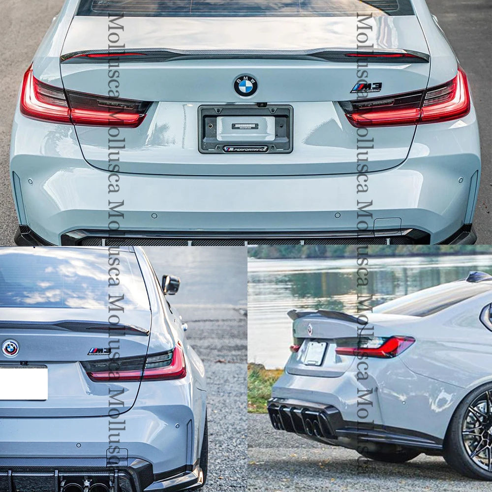 BMW 3 Series G20 M340i 330i &M3 G80 Carbon fiber Rear Spoiler 2018-2023