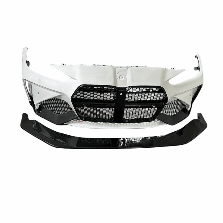 upgraded dry carbon fiber front bumper lip