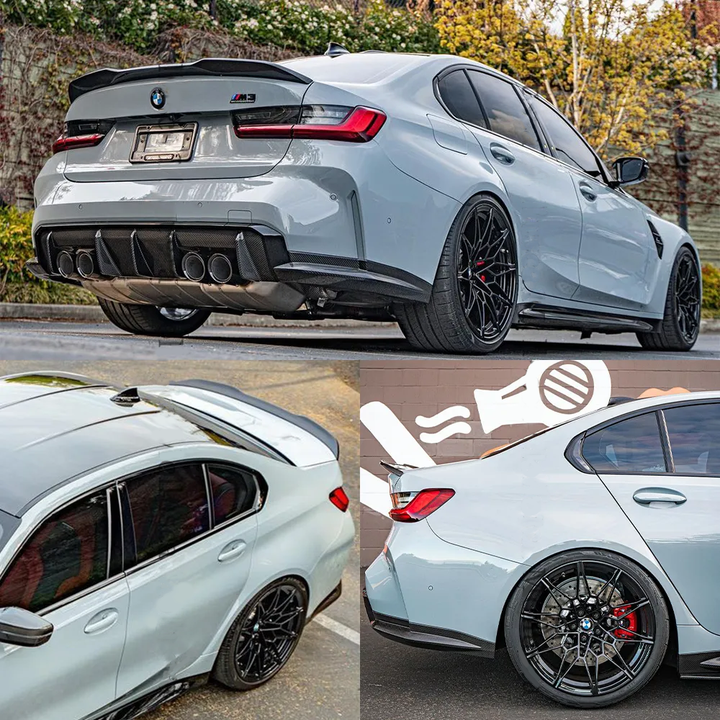 Carbon Fiber Rear Spoiler | Compatible with BMW G20 G80 2018-2023